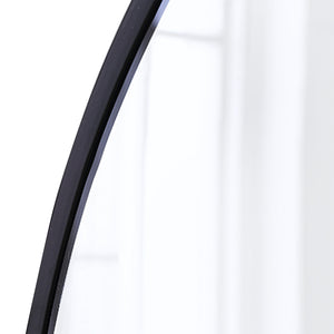 Wall Mirror Round Shaped Bathroom Makeup Medium-1975420485298688004