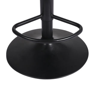 Levede 1x Bar Stools Gas Lift Kitchen Black-1973194047430463492
