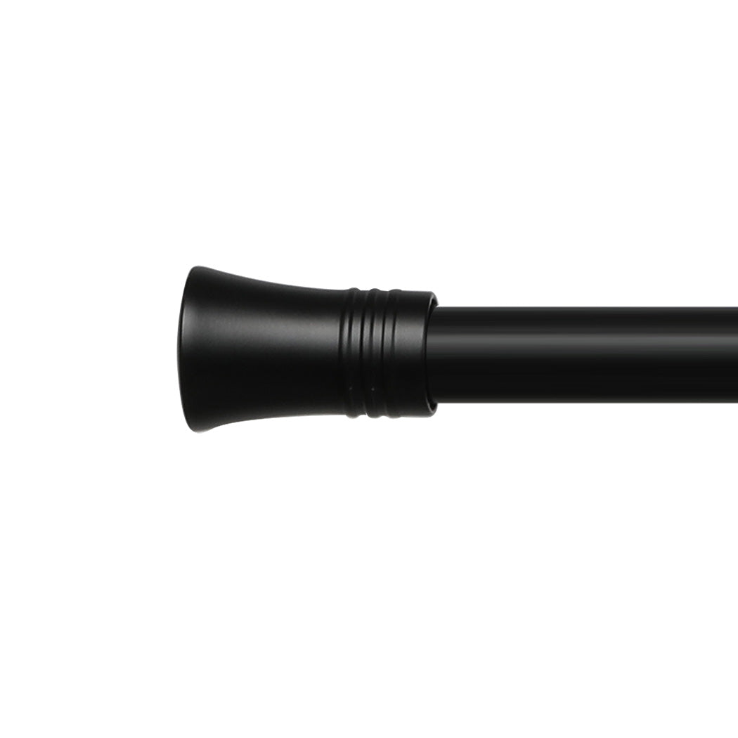 marlow-black-double-curtain-rod-steel-pole-pommel-set-extendable-adjustable-1996005376243404804