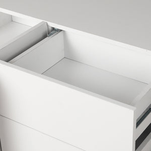 Levede Buffet Sideboard Storage Cabinet White-1975420495406960644