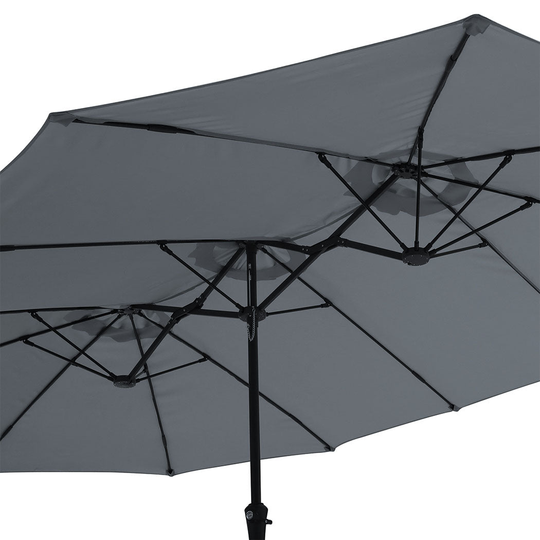 centra-4-5m-double-sided-patio-umbrella-outdoor-umbrella-base-stand-grey-1996005404492042244