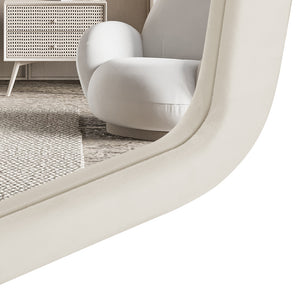 Flannel Arch Framed Full Length Mirror-1996005395017109508