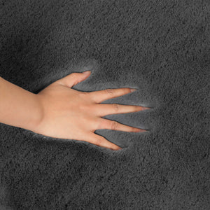 Marlow Floor Rug Area Rugs Cloud Fluffy 80X200cm Grey-1975420463098236932