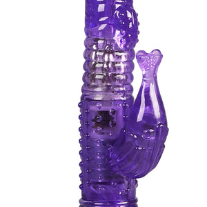 Urway Rabbit Vibrator Multi Speed Rotating Purple-1973193730148143108