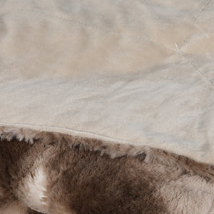 Dreamz Luxury Tie-dyed Blanket Brown 152cm x 203cm-1996005551229767684
