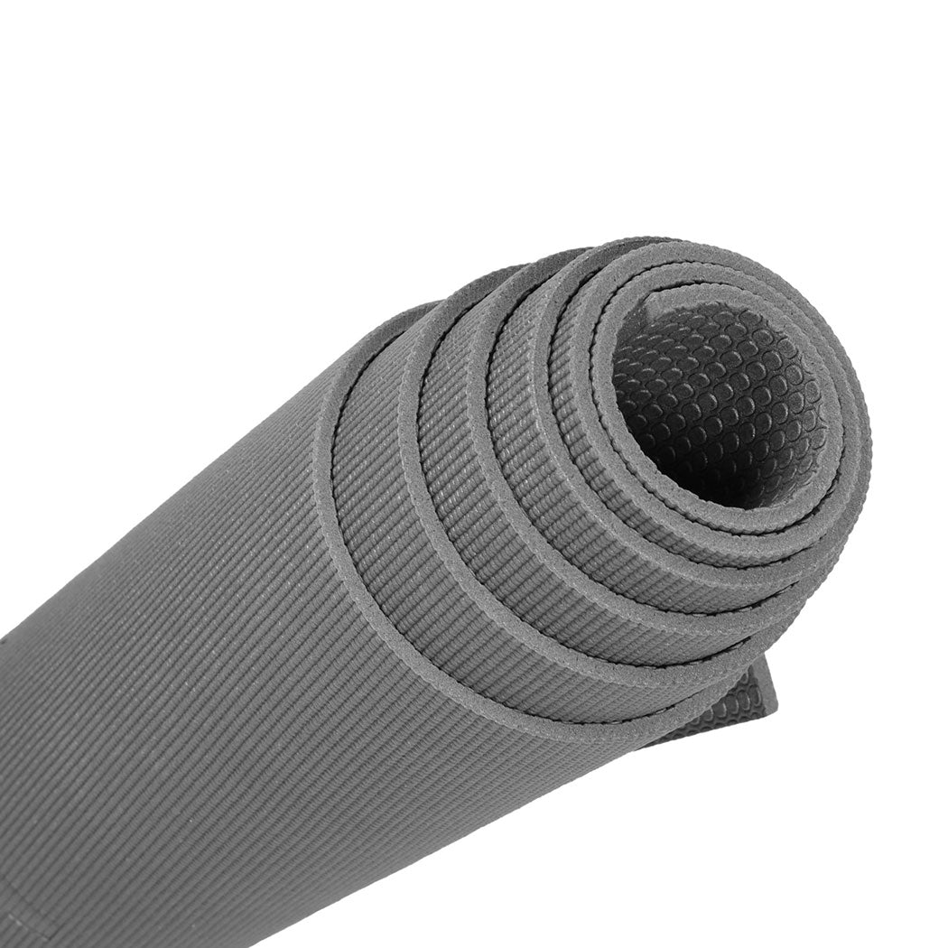 centra-yoga-mat-non-slip-5mm-exercise-grey-1973193794945945604