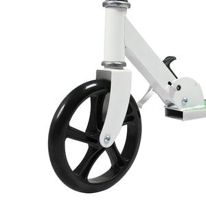 MONVELO Folding Scooter Dual Large Wheels White-1996005492748587012