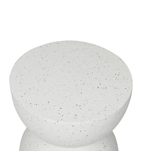 Levede Side Table Terrazzo Coffee Tables Beige-1973194078627696644