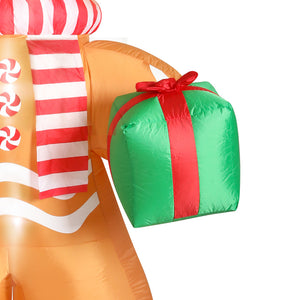 Santaco Christmas Inflatable Outdoor Gingerbread Man 2.5M-1973194151256264708