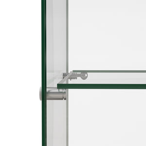 Stacked 169cm Tall Glass Display Cabinet 4 Tier-1996005385412153348