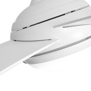 Spector Ceiling Fan 52'' DC Motor Wood White-1973193856753209348