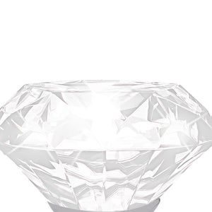 16 Pcs Clear Crystal Knobs Diamond 40mm Large Transparent-1975420509004894212