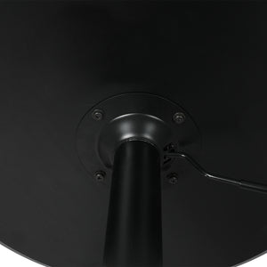 Levede Bar Table Swivel Gas Lift Counter Black-1975420496514256901