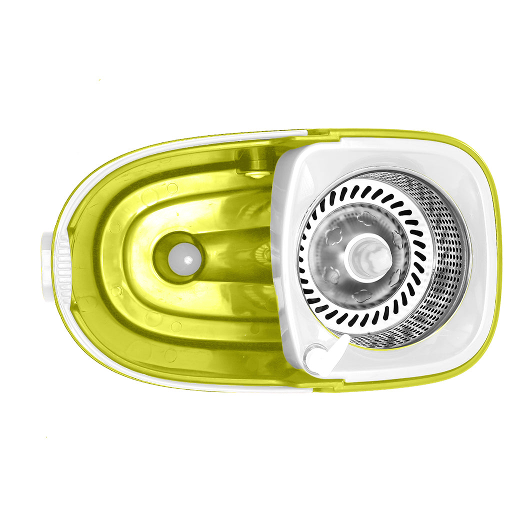 cleanflo-spin-mop-bucket-set-360-spinning-green-1973193868803444741