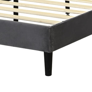 Levede Bed Frame Queen Size Mattress Grey-1973194030611304453