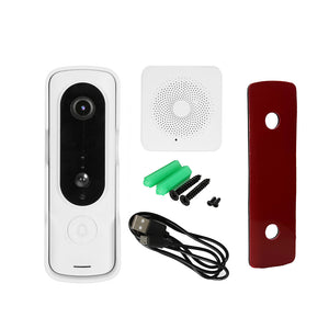 Wifi Doorbell Camera with Indoor Chime-1973193797168926725