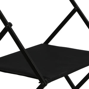 Levede Foldable Camping Storage Shelves 2 Layer with Hooks Black-1975420369112272901