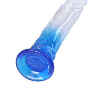 Urway Dildo Dong Realistic Penis Cock Blue 20cm-1973193734069817349