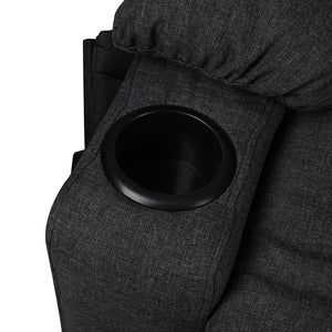 Levede Recliner Chair Electric Lift Black-1975420439211675653