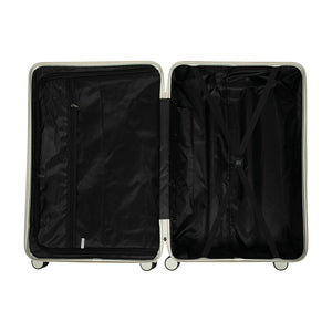 Slimbridge Luggage Suitcase Trolley White 2pc 14"+20"-1973193944170893317