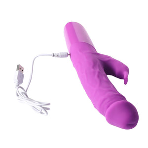 Urway Vibrator Dildo Masturbator Heating Purple-1973193737127464965