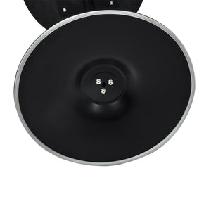 Levede 2x Round Bar Table Pub Tables Black-1975420497994846213