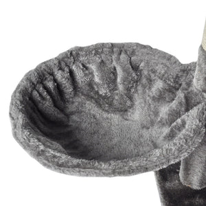 PaWz 130cm Cat Tree Toy Scratching Post Grey-1975420471298101253