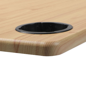 Levede Standing Desk Height Adjustable Oak-1973193834926051333