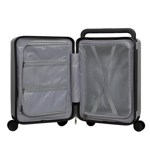 Slimbridge 20" Luggage Wide Handle TSA Lock Grey-1996005402931761157