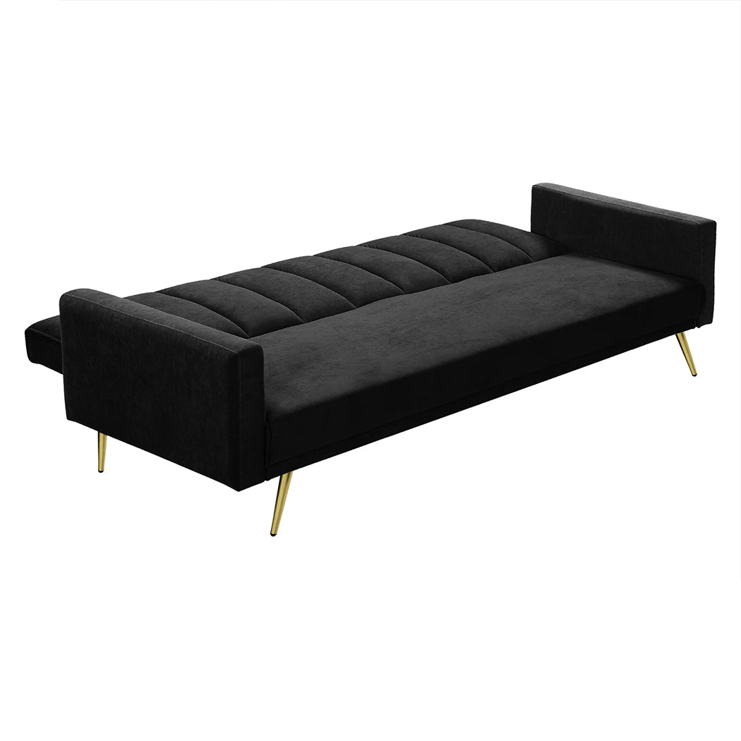 levede-sofa-bed-convertible-velvet-lounge-recliner-couch-sleeper-3-seater-black-1975420375357591557
