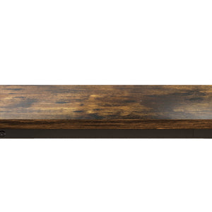 Levede C-shaped End Table Side Sofa Coffee Wood Overbed Laptop Table Industrial-1996005372577583109