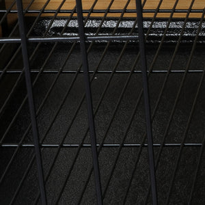 PaWz Wooden Wire Dog Kennel Side End M Medium-1973193672728121349
