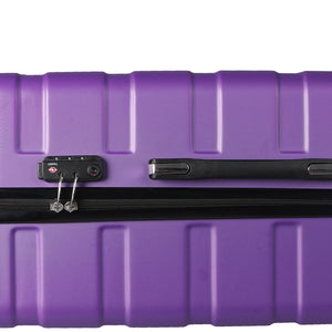 Slimbridge 20" Carry On Luggage Case Purple 20 inch-1975420480173248517