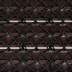 Marlow x10 Floor Tiles Plastic Decking Coffee-1975420405674020869