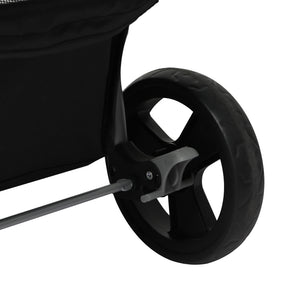 PaWz Large Pet Stroller Dog Cat Carrier Black-1973193717858832389