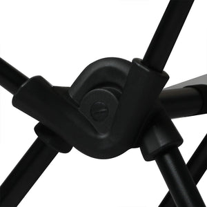 Levede Camping Chair Folding Outdoor Large Black-1973193997983813637
