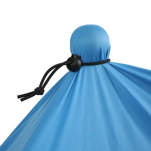 Beach Tent Camping Canopy 2-4 Person Family Sun Shade Shelter 210x210cm Blue-1973193766189797381