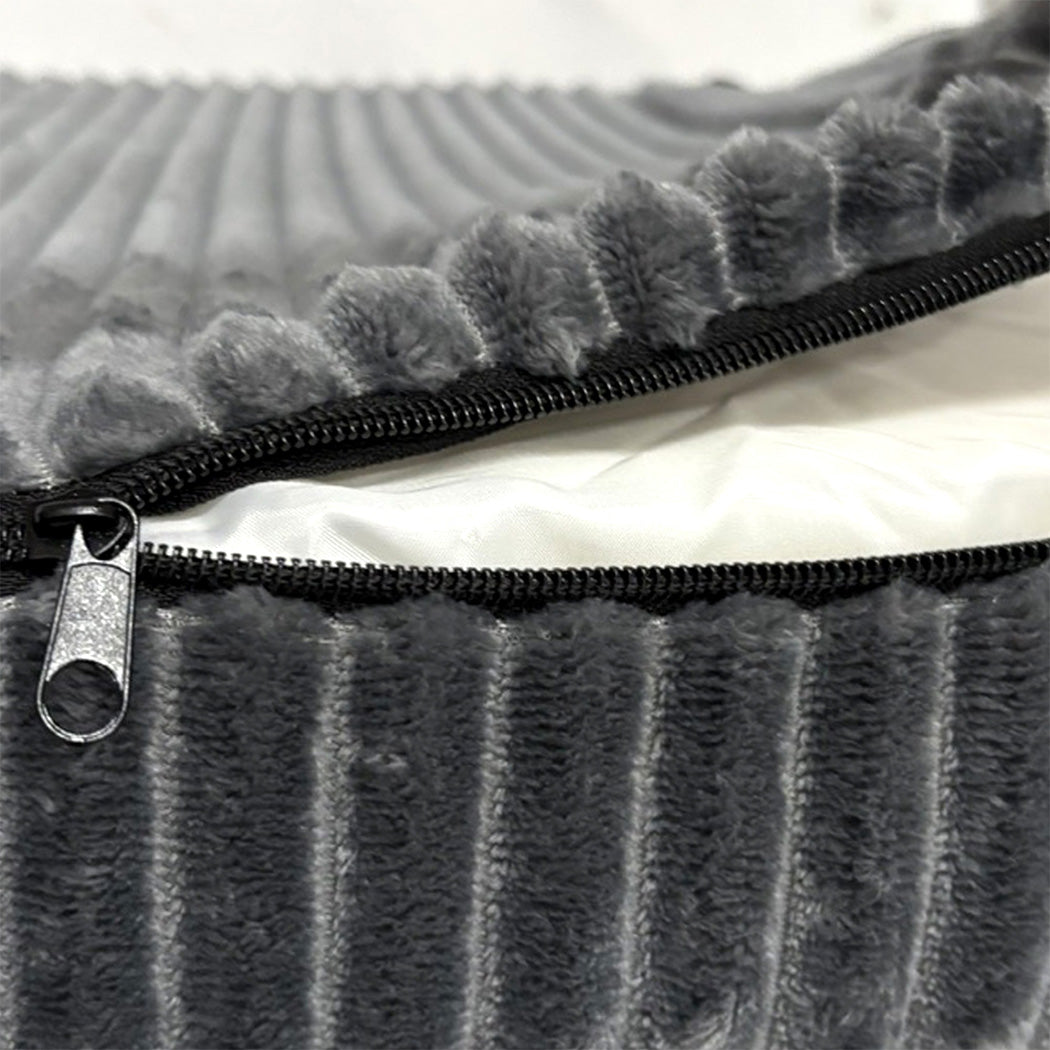 pawz-m-size-orthopedic-dog-bed-with-corduroy-removable-cover-waterproof-washable-grey-1996005463711420421