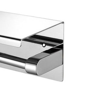 Toilet Paper Holder Roll Bath Tissue Silver-1973193872502820869