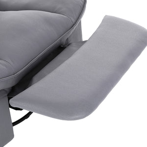 Levede Recliner Chair Lounge 360?Swivel Black-1975420440742596613