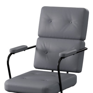 LEVEDE Ergonomic Office Chair Computer PU Grey-1996005452718149637