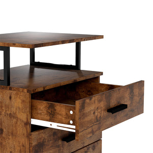 Levede Mobile File Cabinet 3 Drawers Home Office Desk-1996005511543263237