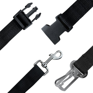PaWz Dog Car Booster Seat Belt Pet Backrest Grey-1973193677996167173
