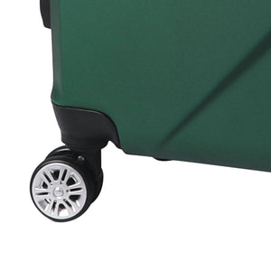 Slimbridge 2pcs 20"Travel Luggage Set Green-1973193936348516357