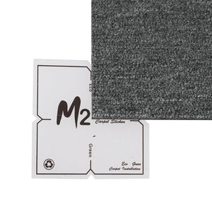 Marlow 20x Carpet Tiles 5m2 Box Heavy Grey-1973193860263841797