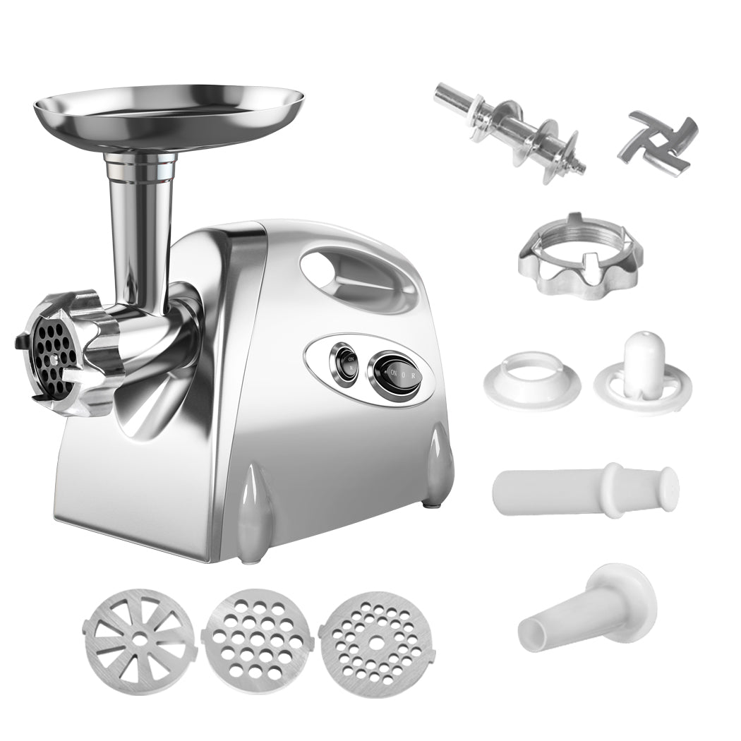 800w-electric-meat-grinder-mincer-sausage-silver-1973193959182307333