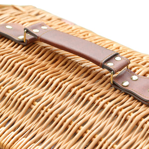 4 Person Picnic Basket Baskets Set Outdoor-1973194015620861957