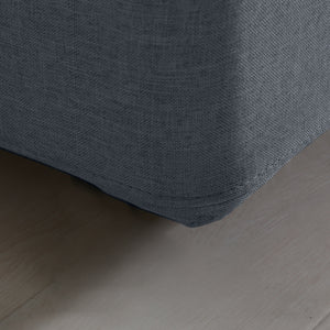 Levede Fabric Bed Frame King Tufted Dark Grey-1973194028547706885