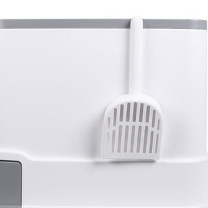 PaWz Cat Litter Box Fully Enclosed Kitty Grey-1975420444567801861