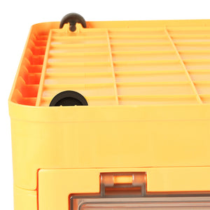 Storage Containers with Lid Clothes S Orange Small-1973193713060548613